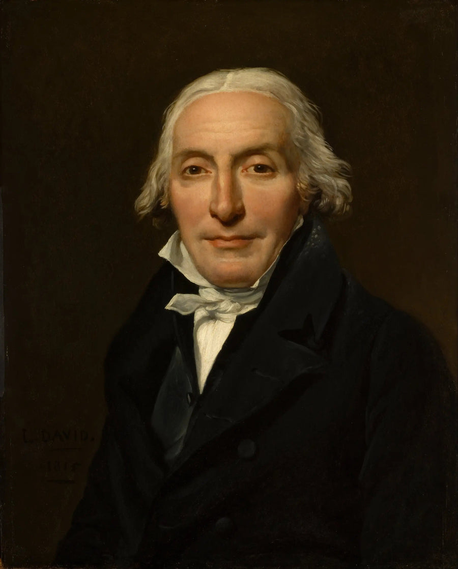 Portret Jean-Pierre'a Delahaye'a - Jacques-Louis David