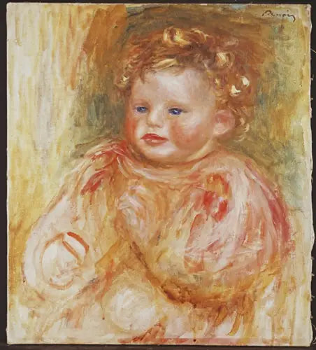 Portret Jean Renoira, dziecko - Pierre-Auguste Renoir