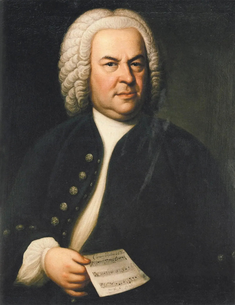 Portret Jeana-Sébastiena Bacha - Elias Gottlob Haussmann