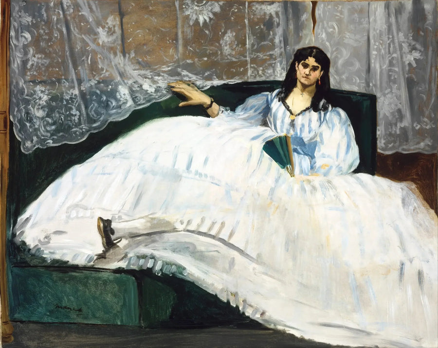 Portret Jeanne Duval - Édouard Manet