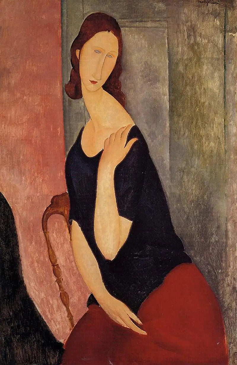 Portret Jeanne Hébuterne - Amedeo Modigliani