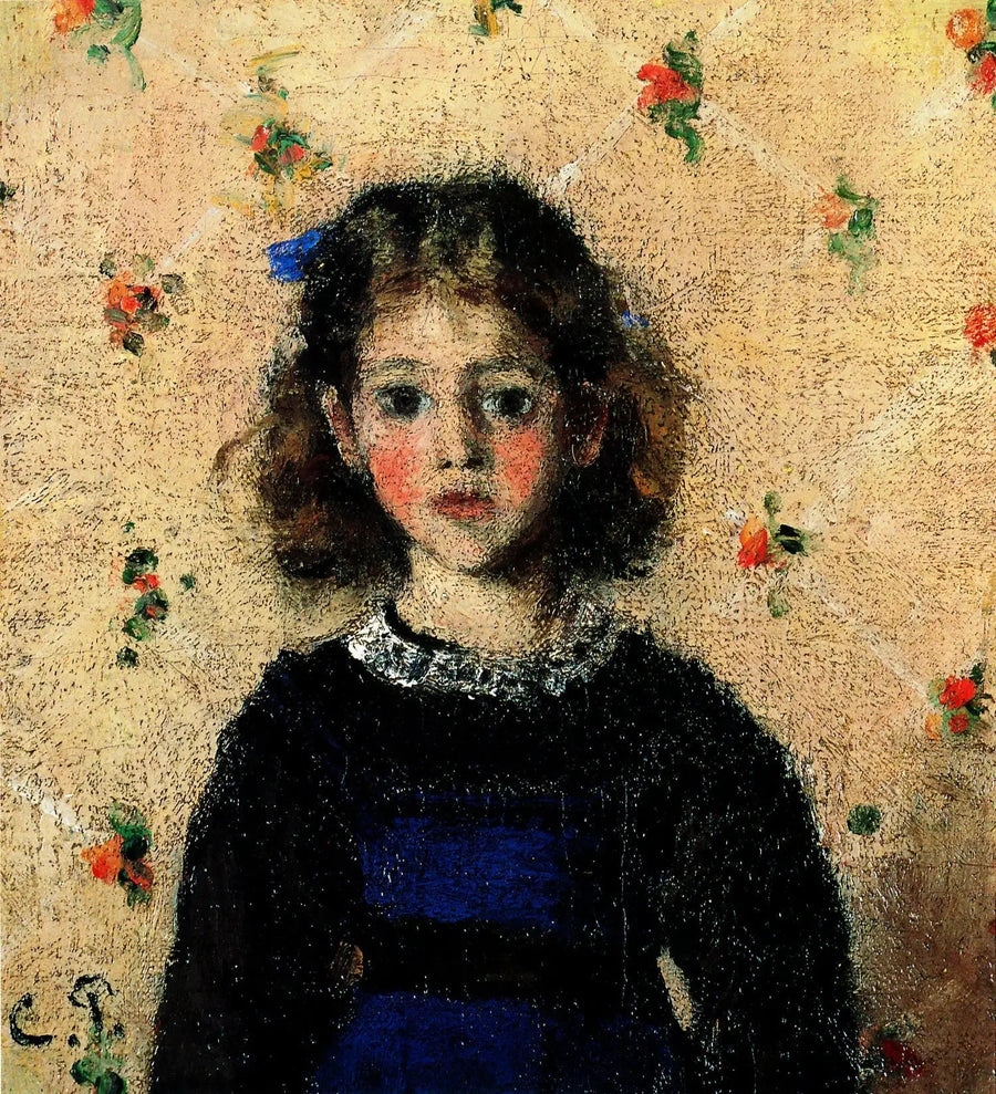 Portret Jeanne Pissarro zwany Minette - Camille Pissarro