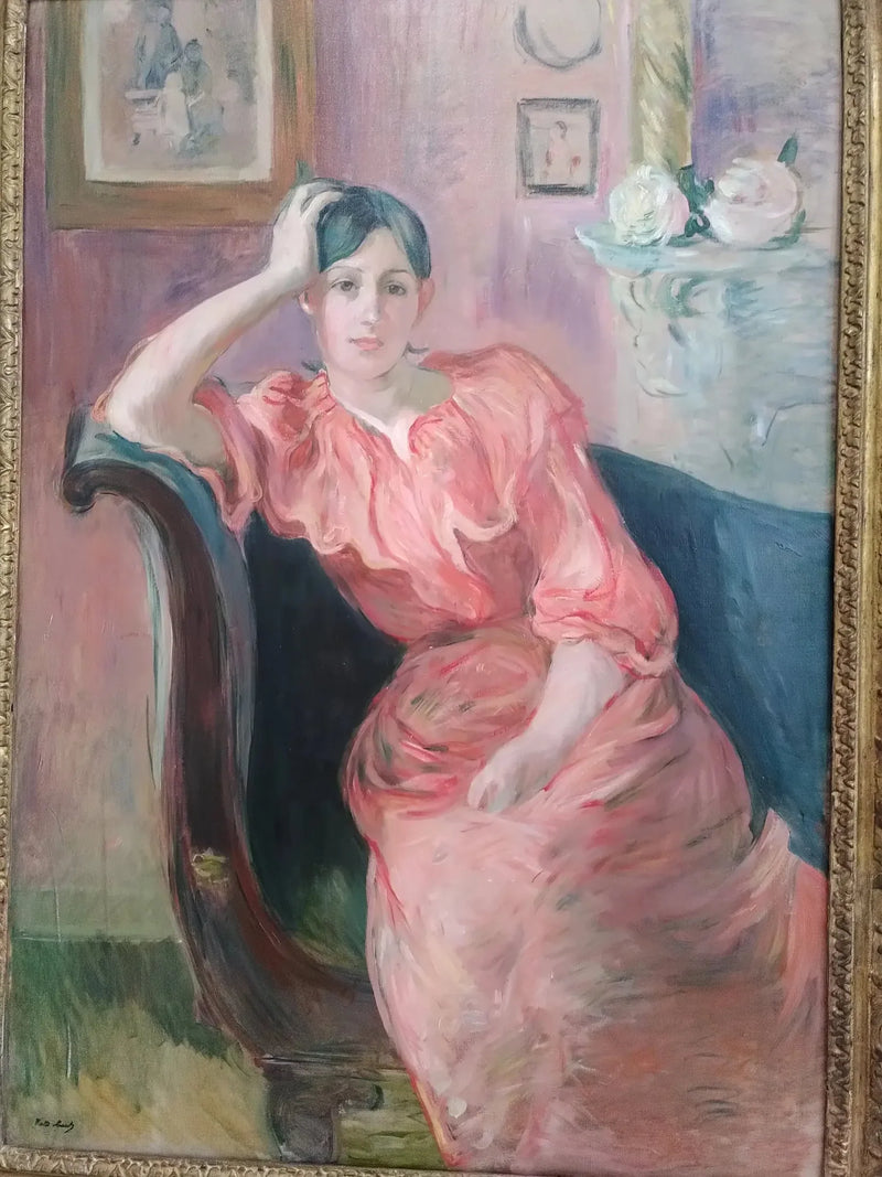 Portret Jeanne Pontillon - Berthe Morisot