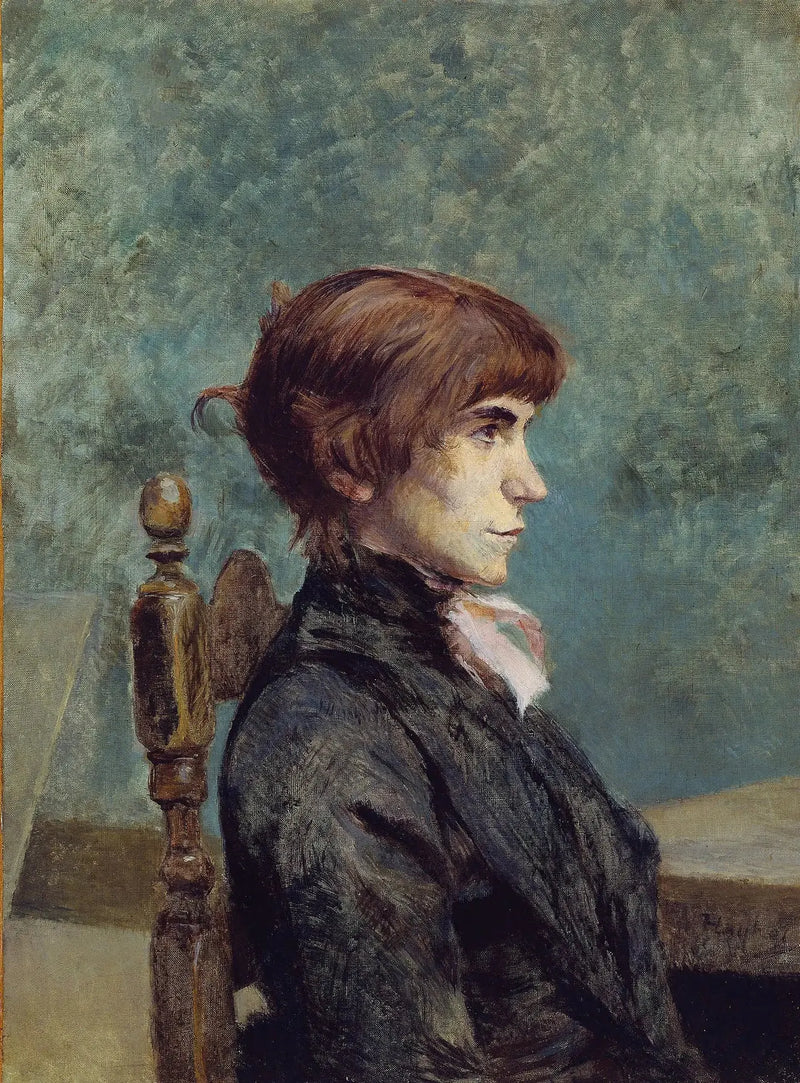Portret Jeanne Wenz - Henri de Toulouse-Lautrec