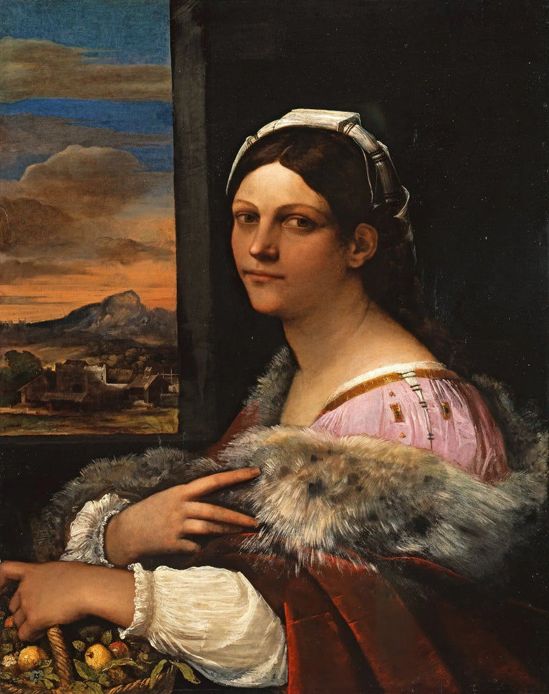 Portret młodej damy - Sebastiano del Piombo
