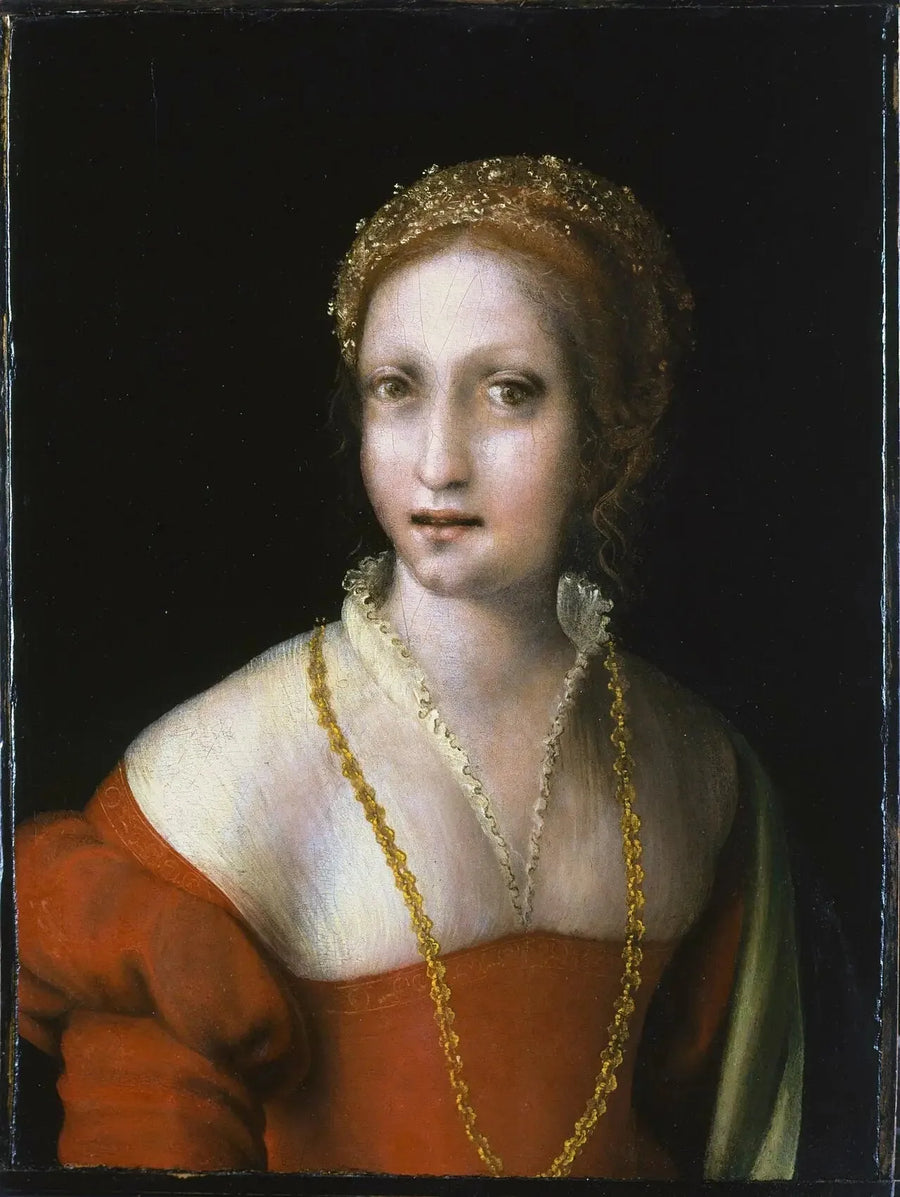 Portret młodej kobiety - Antonio da Correggio
