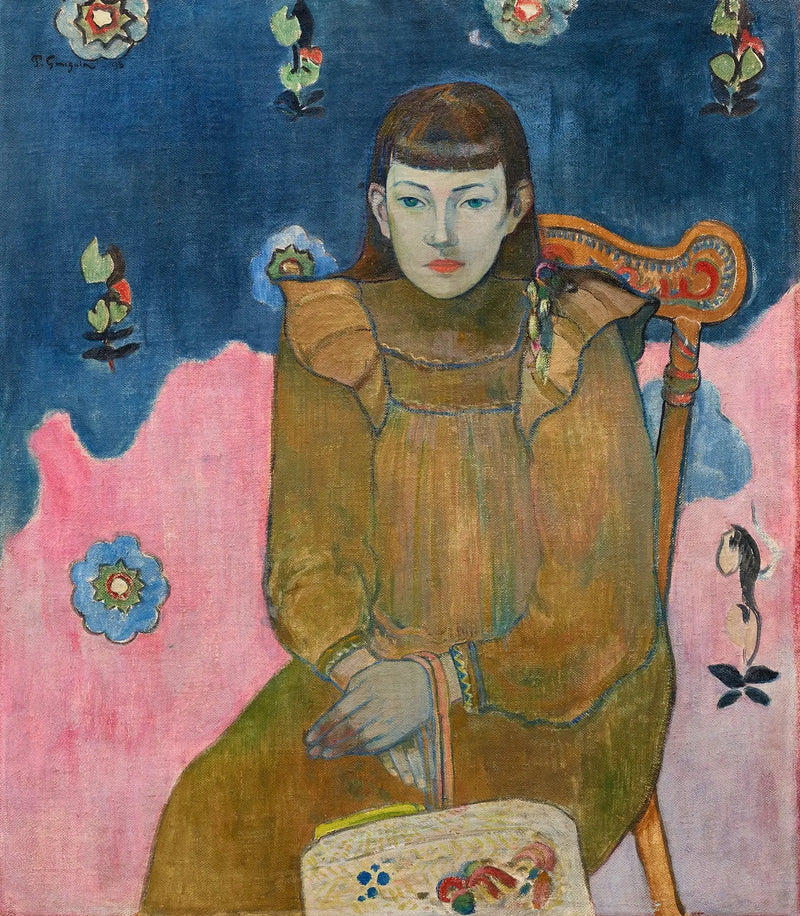 Portret młodej dziewczyny Vaité Goupil - Paul Gauguin