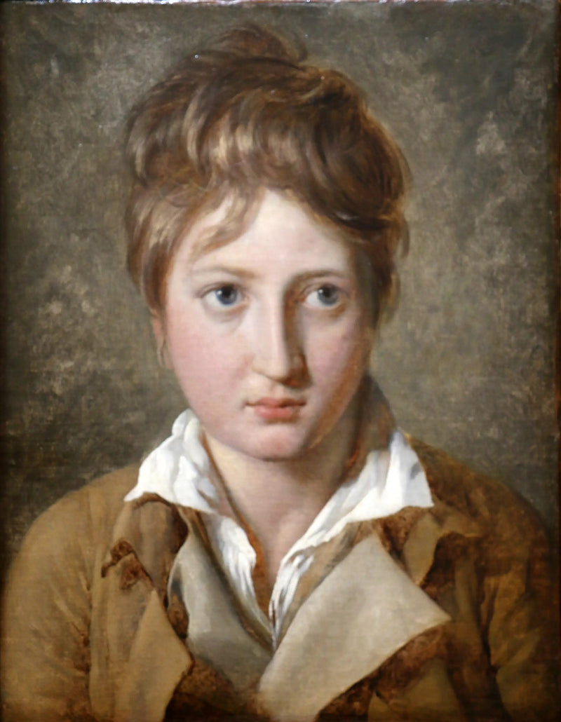 Portret młodego chłopca - Jacques-Louis David