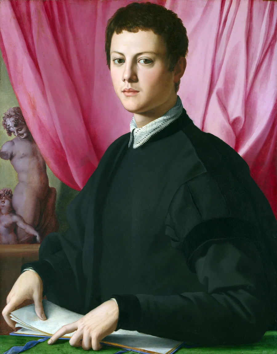 Portret młodego mężczyzny - Bronzino