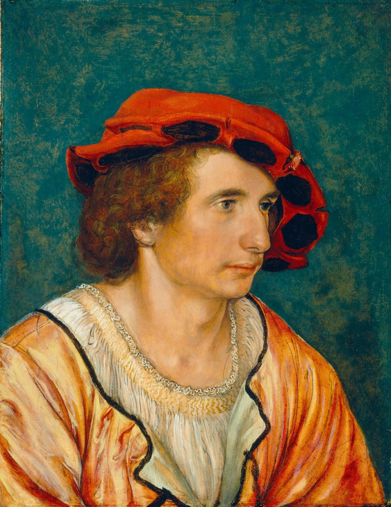 Portret młodego mężczyzny - Hans Holbein Młodszy