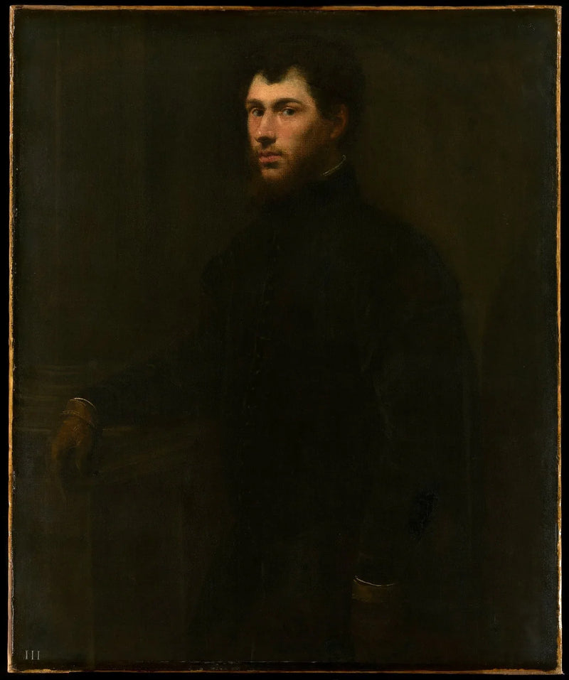 Portret młodego mężczyzny - Jacopo Tintoretto