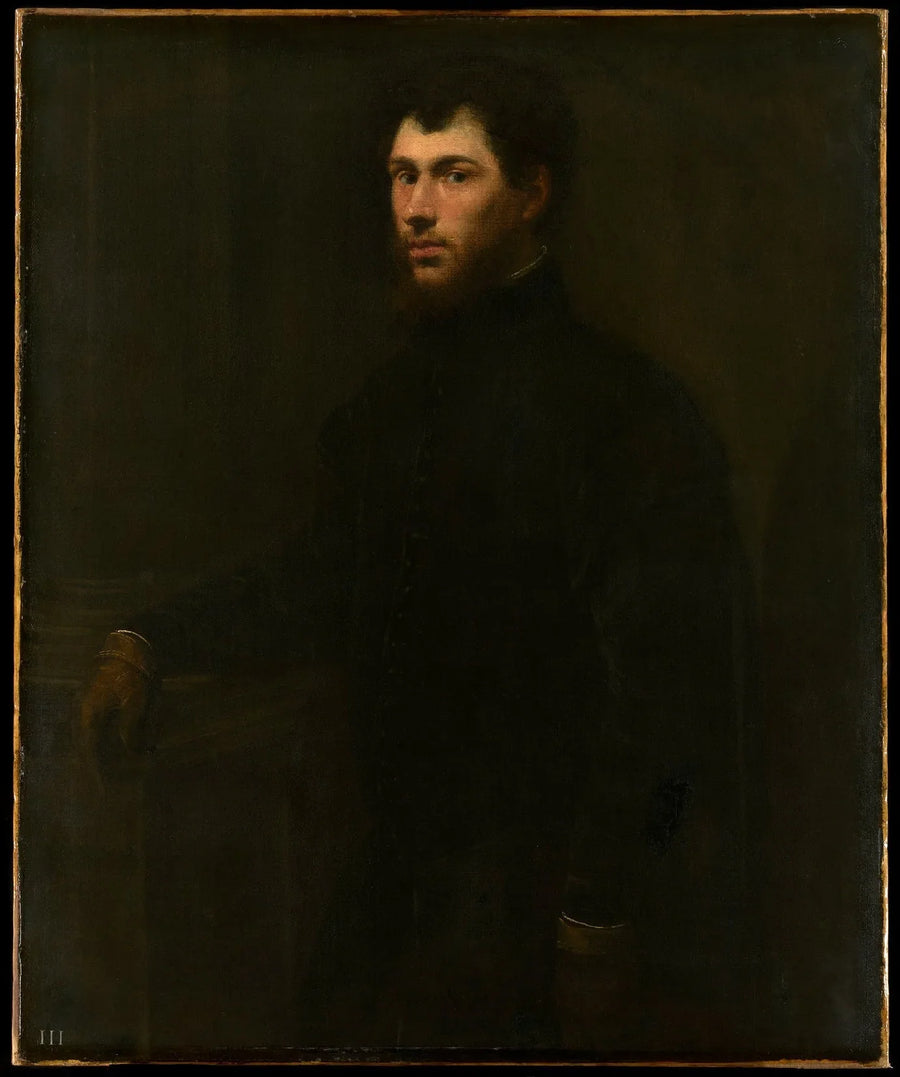 Portret młodego mężczyzny - Jacopo Tintoretto