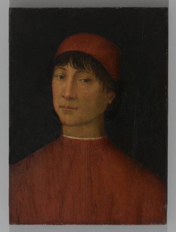 Portret młodego mężczyzny - Pinturicchio