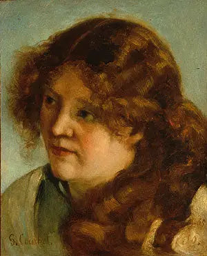 Portret Jo - Gustave Courbet