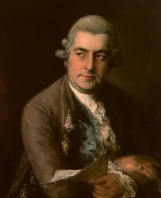 Portret Johanna Christiana Bacha (1735-1782) - Thomas Gainsborough