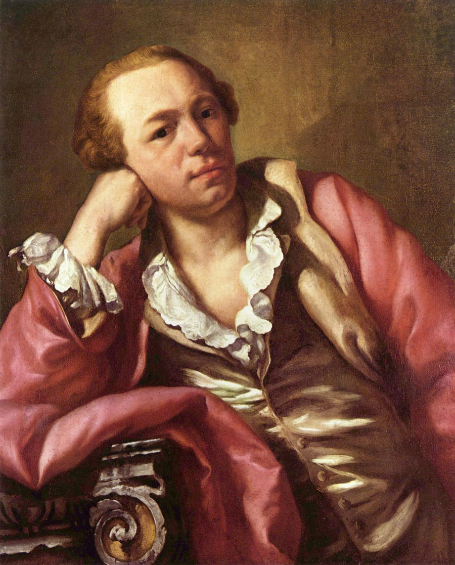 Portret Johanna Dietricha Heumanna (1724-1774) - Anton Raphael Mengs