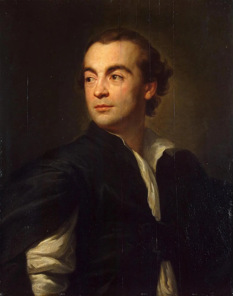 Portret Johanna Joachima Winckelmanna (?) - Anton Raphael Mengs