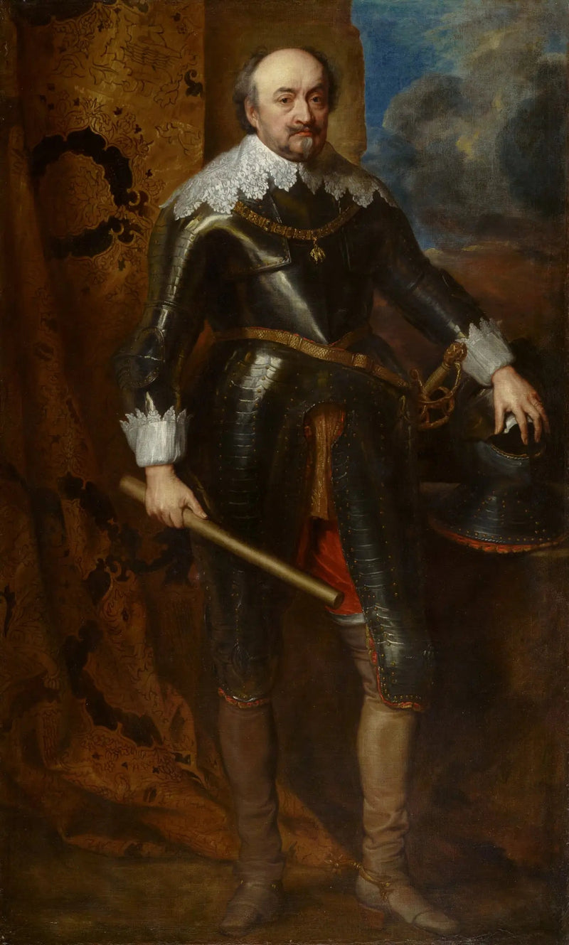 Portret Johanna VIII, hrabiego Nassau-Siegen - Antoine van Dyck