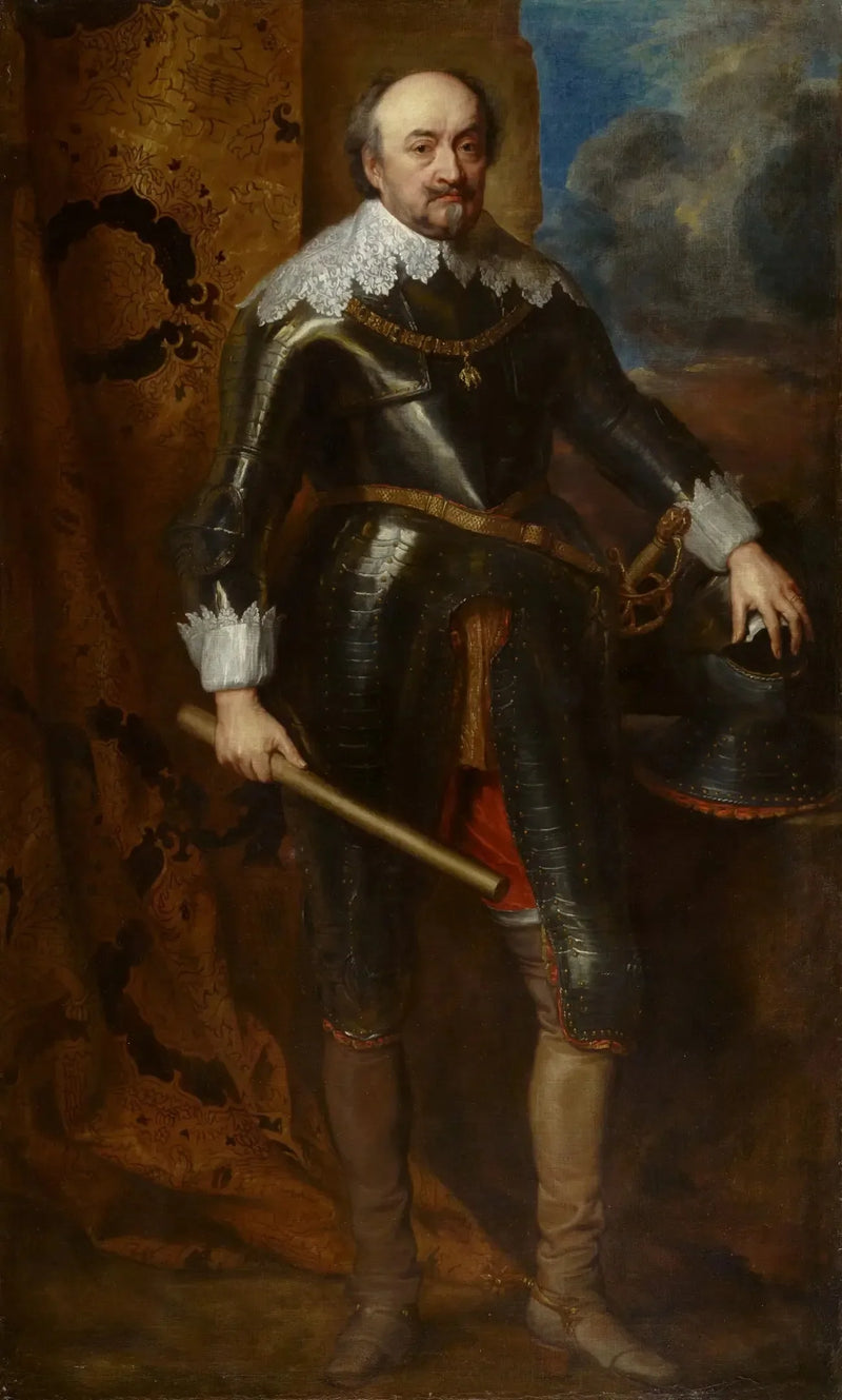Portret Johanna VIII, hrabiego Nassau-Siegen - Antoine van Dyck