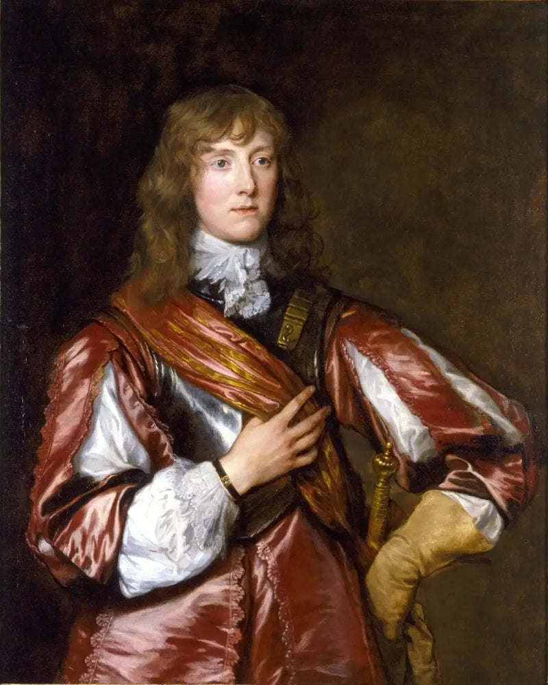 Portret Johna Belasyse, późniejszego pierwszego lorda Belasyse z Worlaby (1614-1689) - Antoine van Dyck