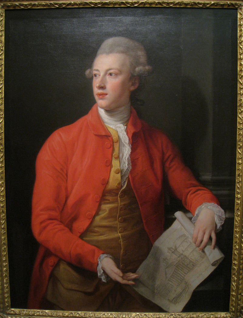 Portret Johna Corbeta z zamku Sundorne, Shrewsbury - Pompeo Batoni