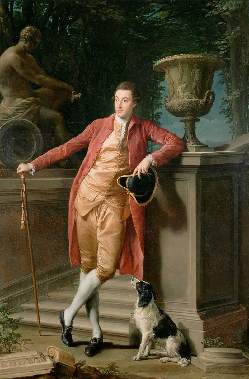 Portret Johna Talbota, przyszłego 1. hrabiego Talbota - Pompeo Batoni