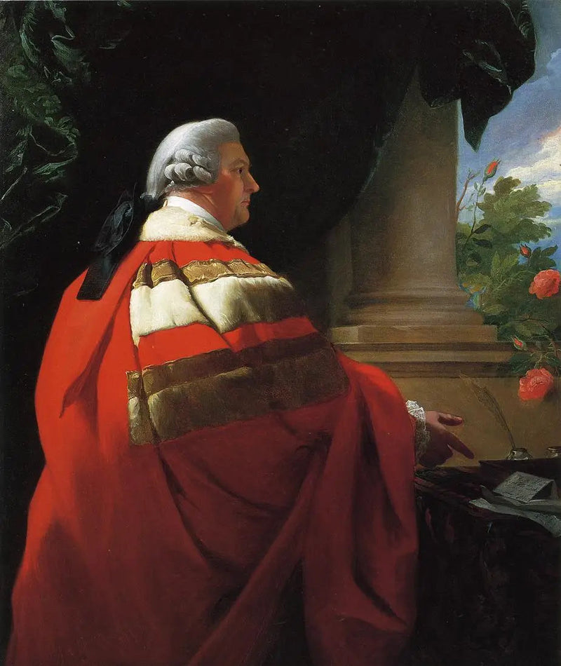 Portret Johna Warda, 2. wicehrabiego Dudley i Warda (1725-1788) - John Singleton Copley