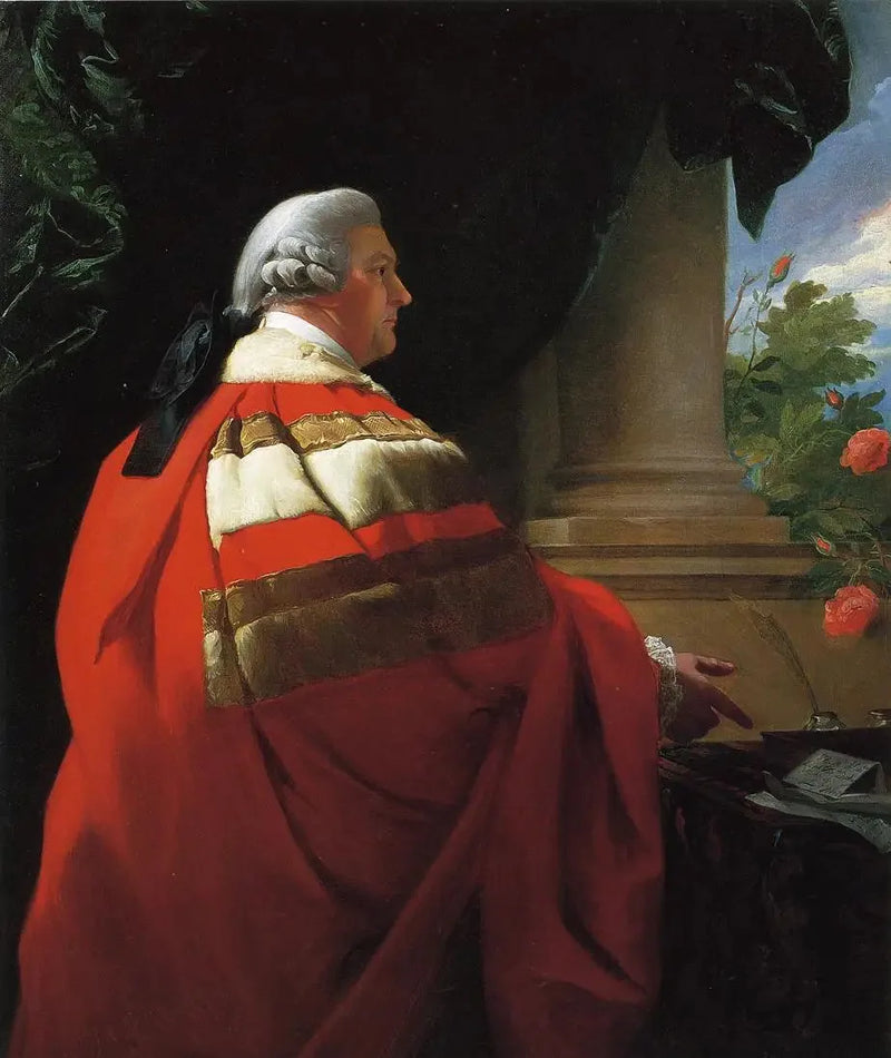 Portret Johna Warda, 2. wicehrabiego Dudley i Warda (1725-1788) - John Singleton Copley