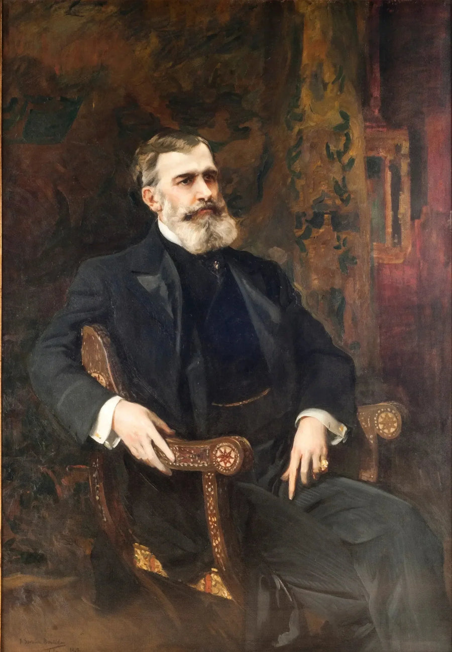 Portret José Prudencio Guerrico - Joaquín Sorolla