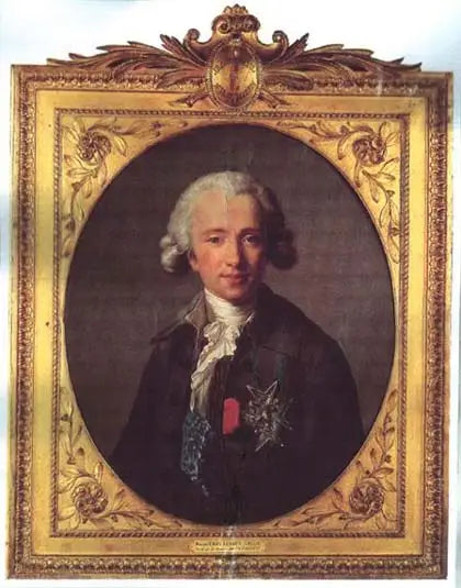 Portret Josepha Hyacinthe'a François de Paule de Rigaud, hrabiego de Vaudreuil, 1784 - Élisabeth Vigée Le Brun
