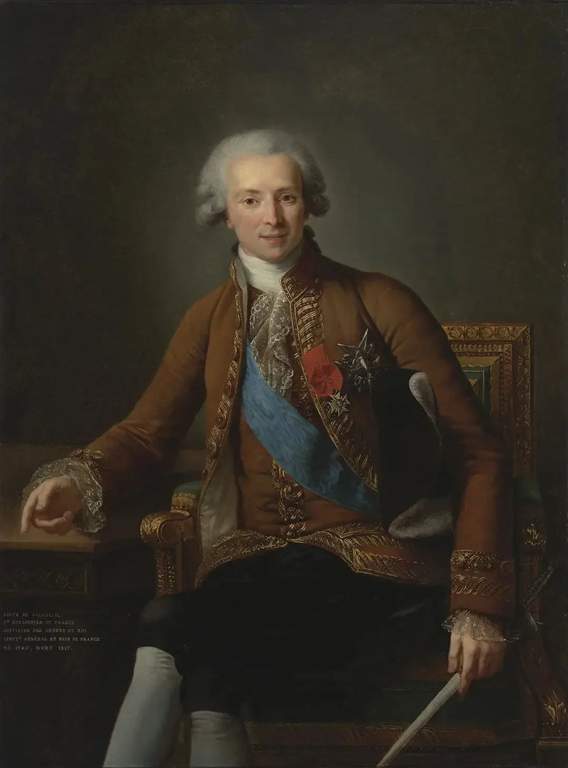 Portret Josepha Hyacinthe'a François de Paule de Rigaud, hrabiego de Vaudreuil - Élisabeth Vigée Le Brun