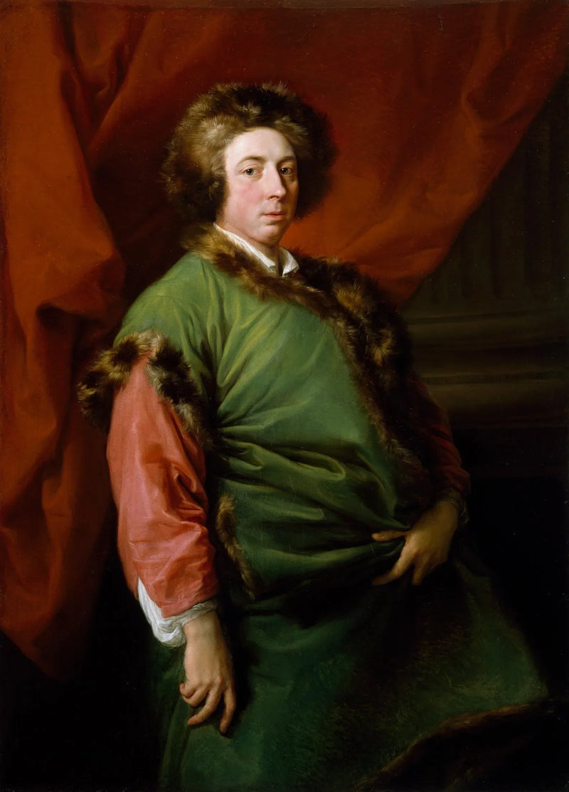 Portret Josepha Leesona, przyszłego 1. hrabiego Milltown (1711-1783) - Pompeo Batoni