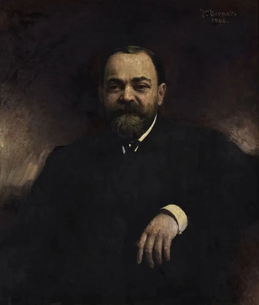 Portret Josepha Reinacha - Léon Bonnat