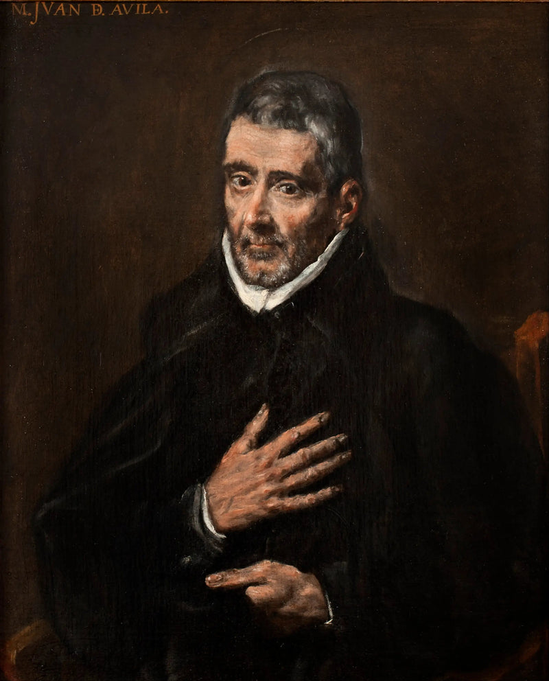 Portret Juana de Avila - El Greco