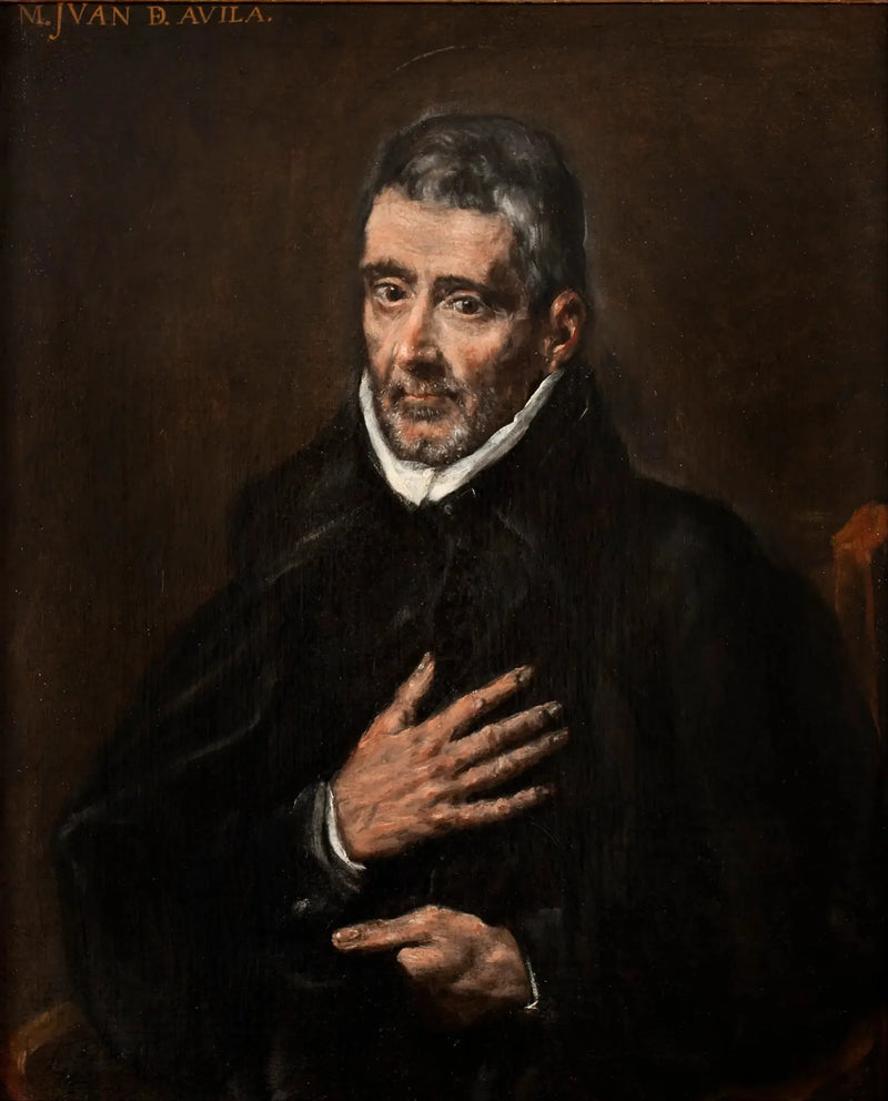 Portret Juana de Avila - El Greco