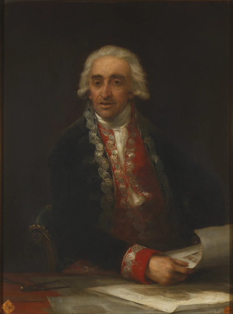 Portret Juana de Villanueva - Francisco de Goya