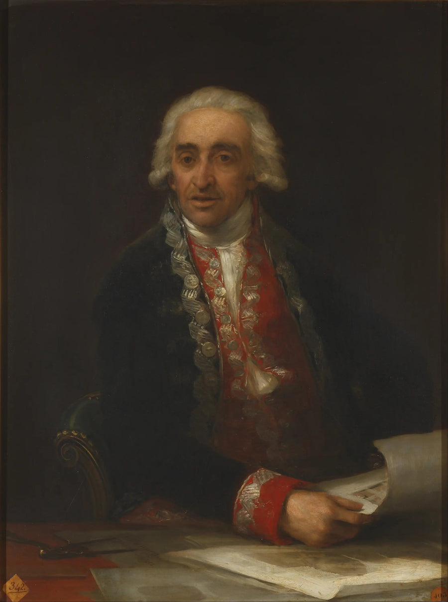 Portret Juana de Villanueva - Francisco de Goya