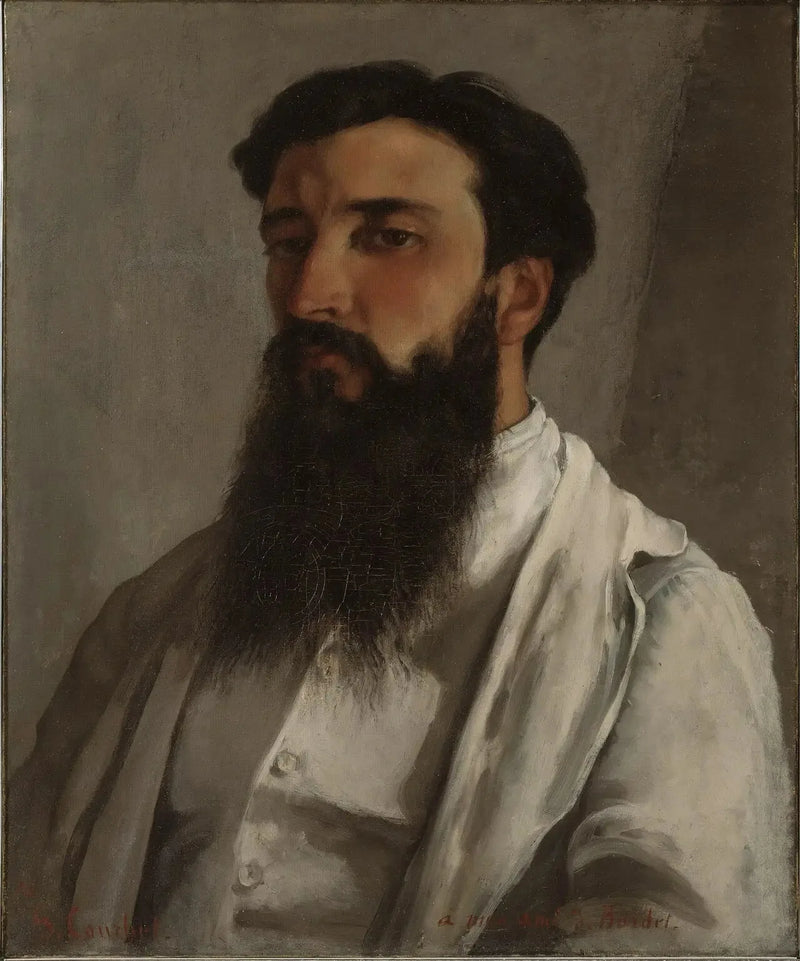 portret Julesa Bordeta - Gustave Courbet