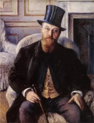 Portret Julesa Duboisa - Gustave Caillebotte