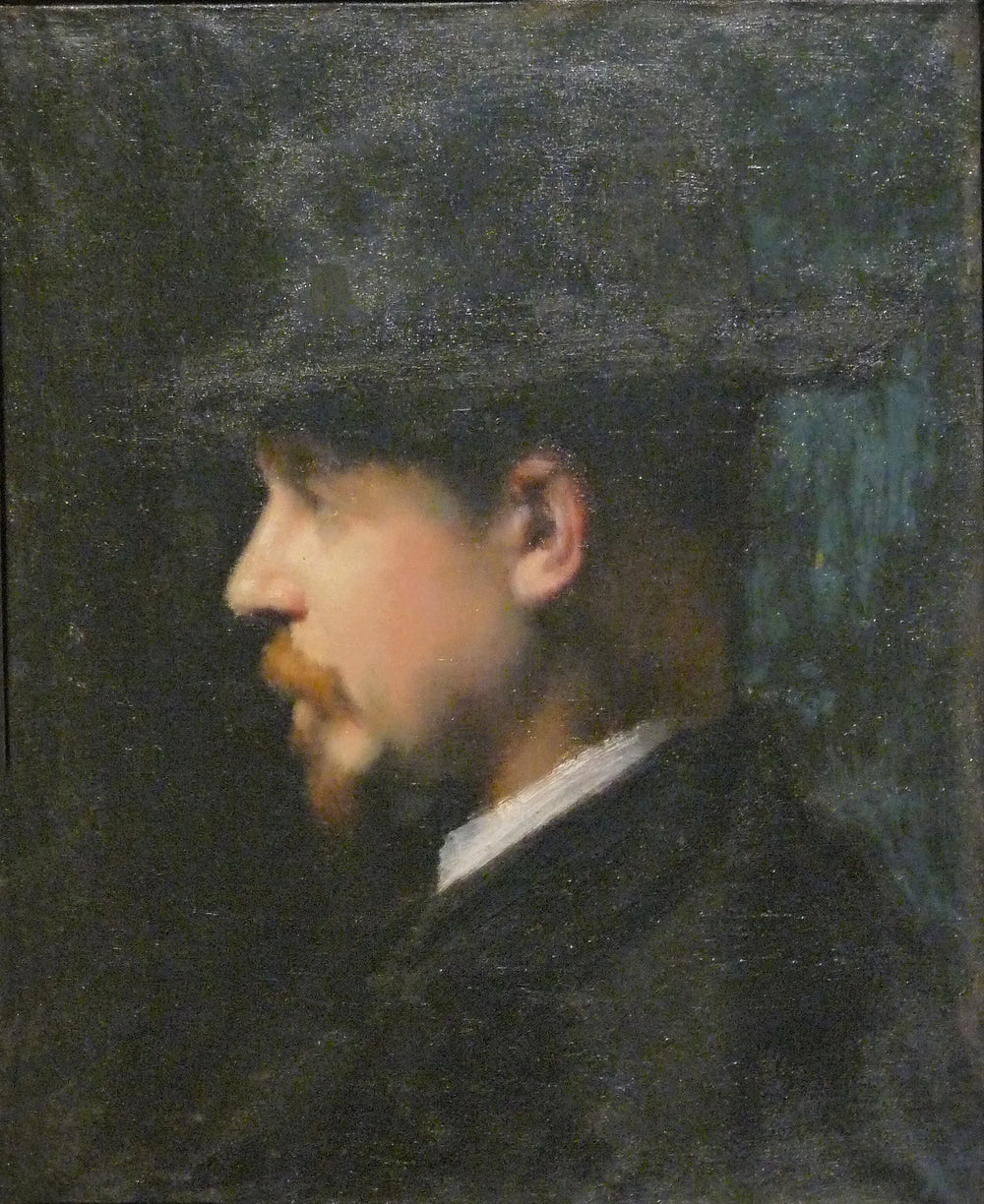 Portrait de Jules Henner - Jean-Jacques Henner image 1 reproduction de peinture à l’huile