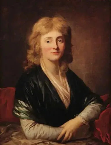 Portret Juliane Wilhelmine Sophie von Sivers - Anton Graff
