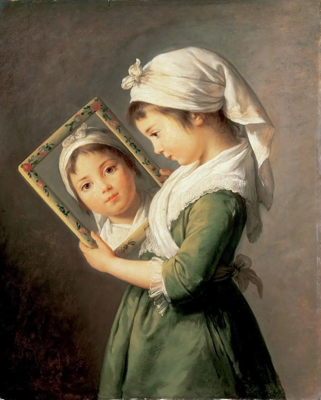 Portrait de Julie Lebrun - Élisabeth Vigée Le Brun - Alpha Reproduction