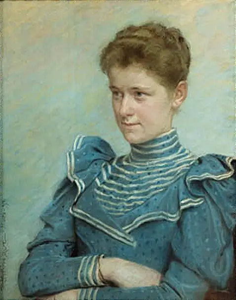 Portret Julie Reinhard, z domu Vett. - Peder Severin Krøyer
