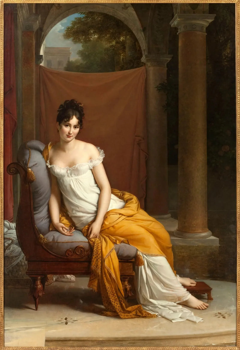 Portret Juliette Récamier - François Gérard