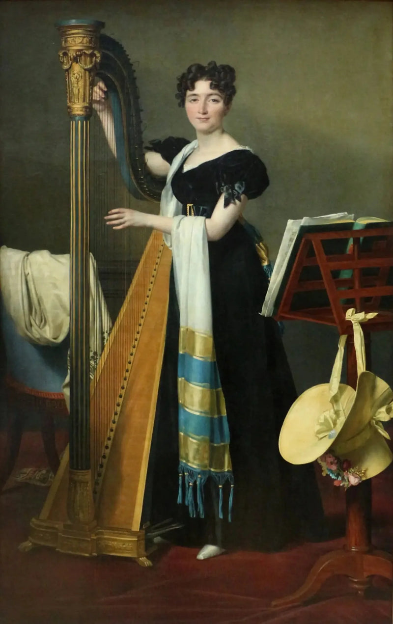 Portret Juliette de Villeneuve - Jacques-Louis David