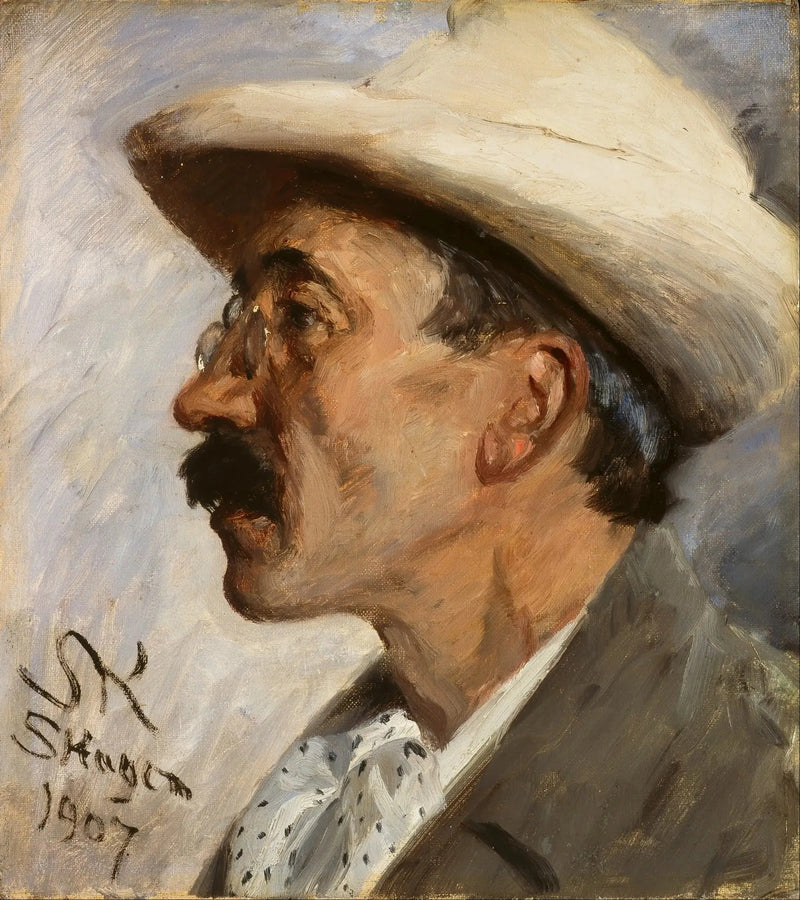 Portret Juliusza Paulsena (1860-1940) - Peder Severin Krøyer