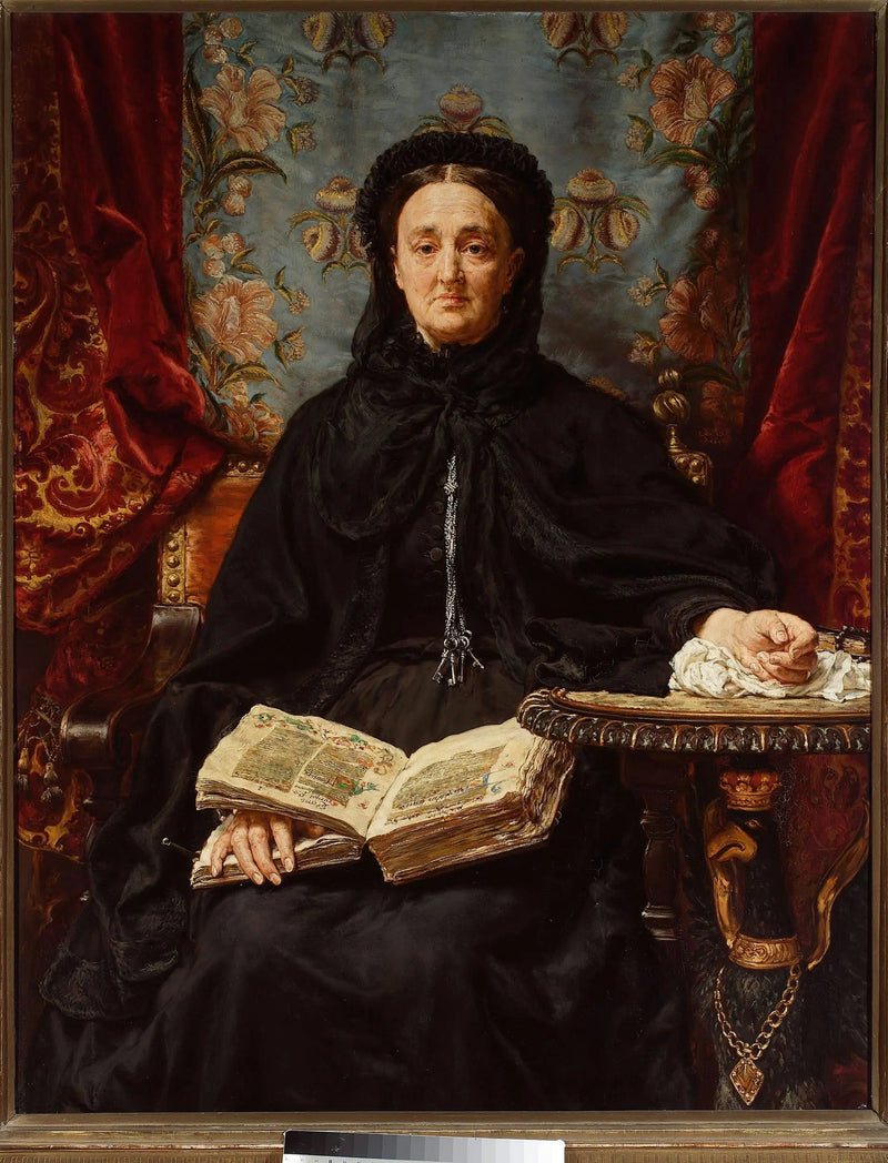 Portret Katarzyny Potockiej z domu Branicka (1825-1907), żony Adama - Jana Matejki