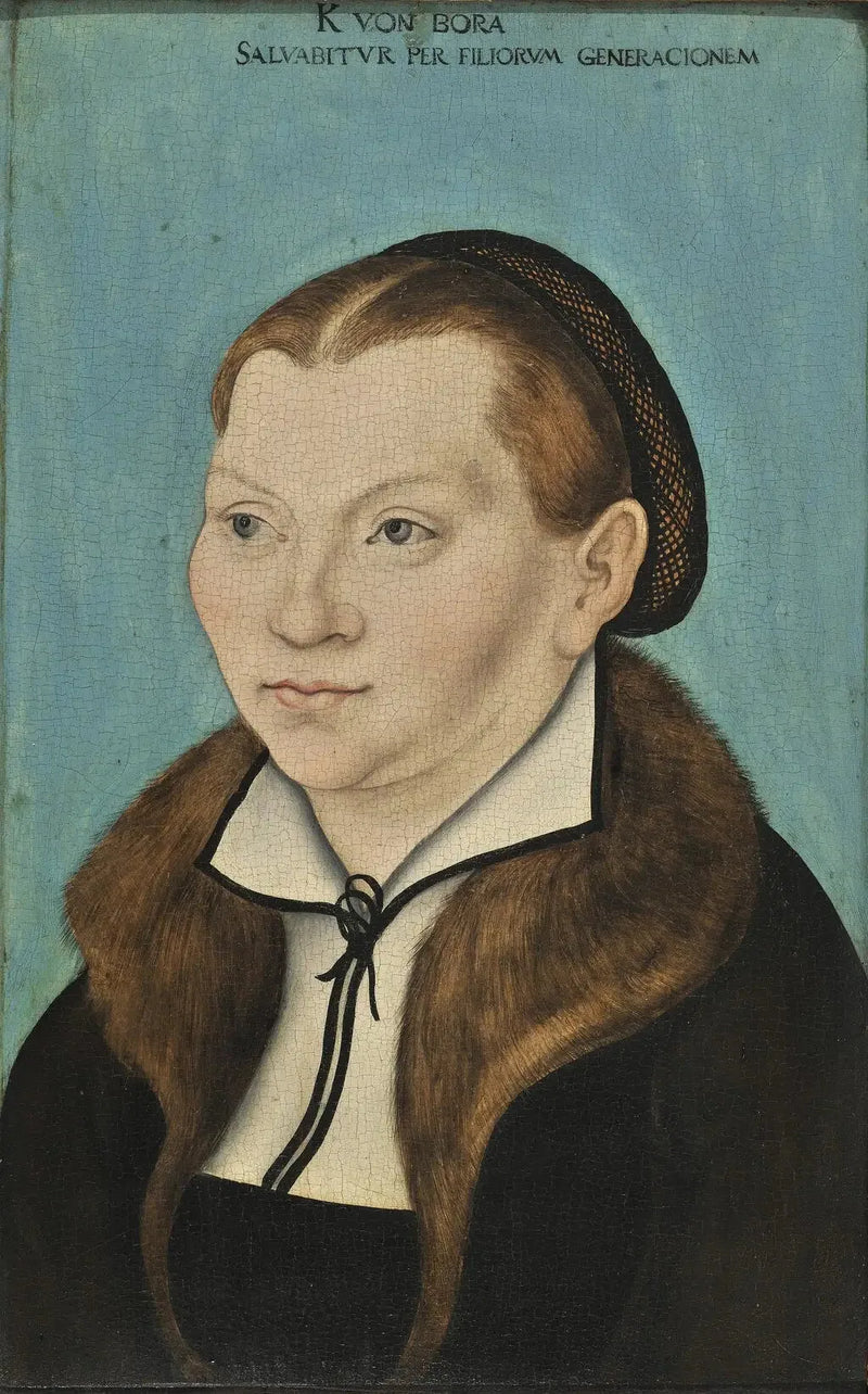 Portret Kathariny von Bora - Lucas Cranach Starszy
