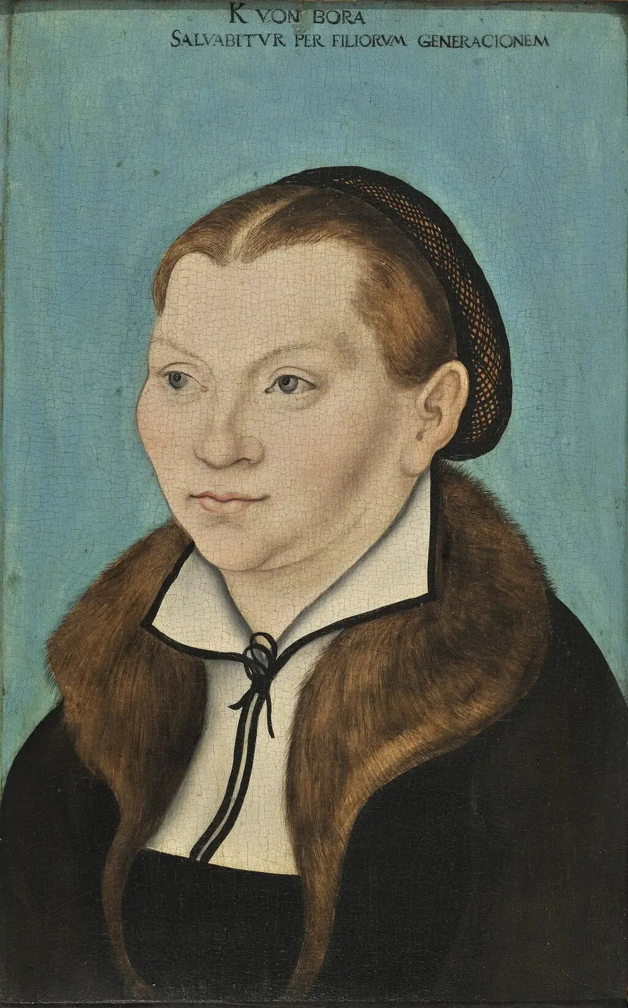 Portret Kathariny von Bora - Lucas Cranach Starszy