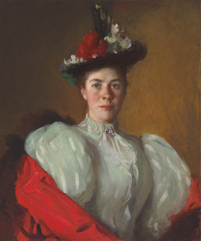 Portret Katherine Cavenaugh - Frank Weston Benson